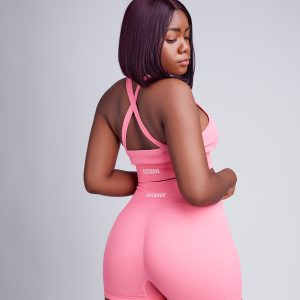 pink sleeveless wear