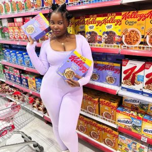 WAIST TSRGET JUMPSUIT(lavender)